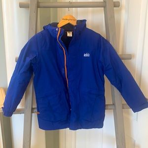 Girls REI blue winter jacket